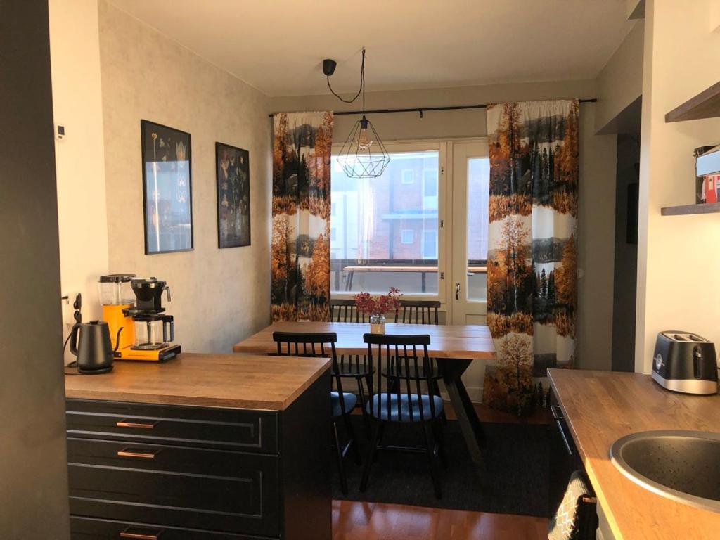 Northern Lights Center Apartment 로바니에미 외부 사진